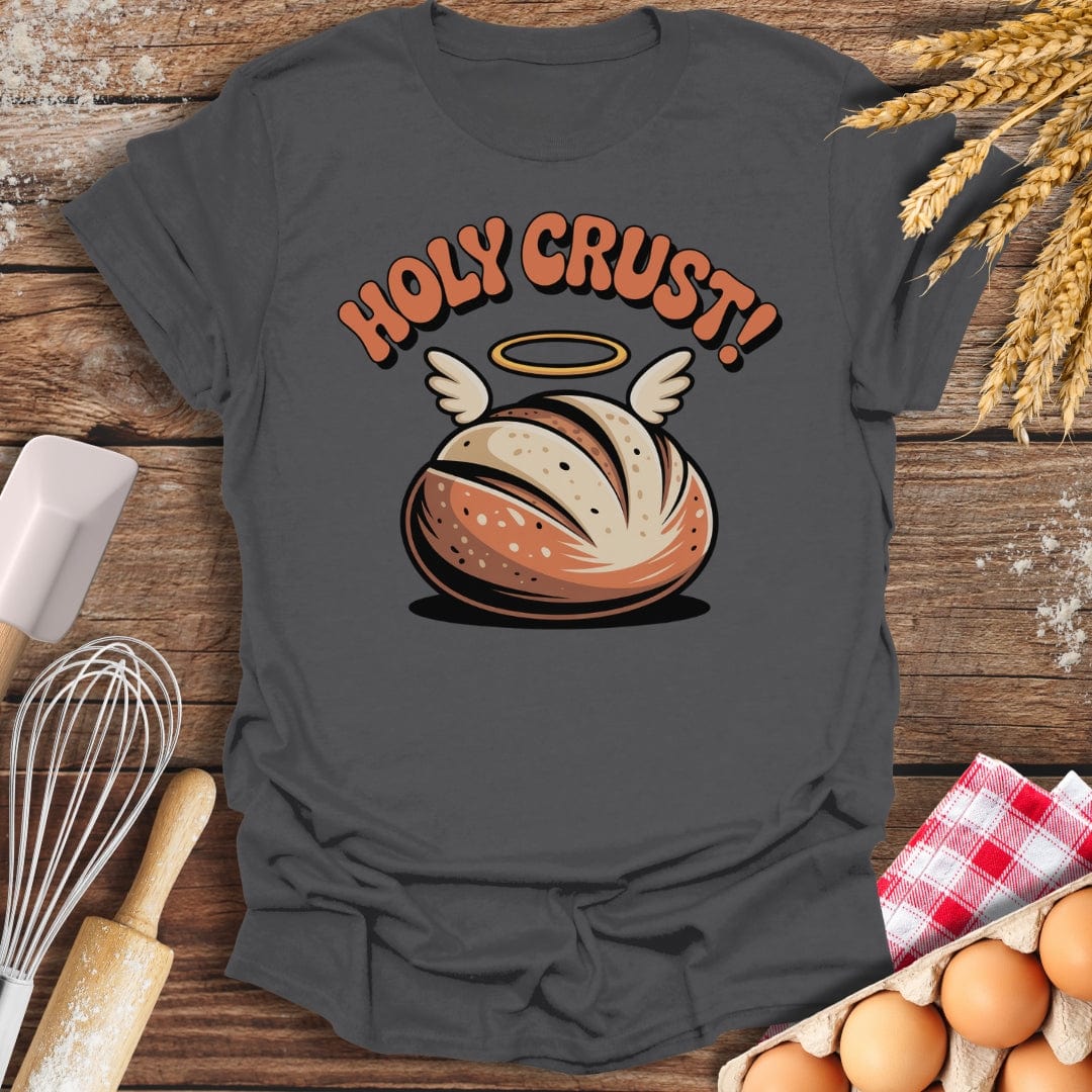 Holy Crust T-Shirt Charcoal / S Baking Threads