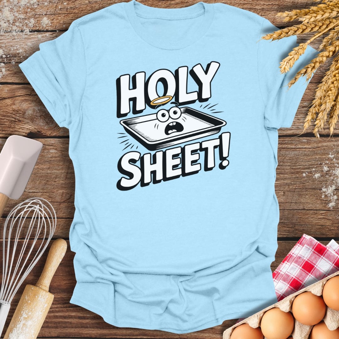 Holy Sheet T-Shirt Light Blue / S Baking Threads