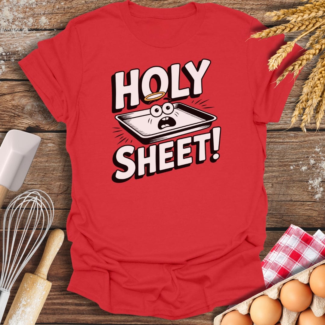 Holy Sheet T-Shirt Red / S Baking Threads