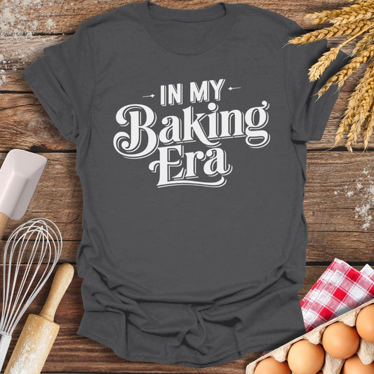 In My Baking Era T-Shirt Charcoal / S Baking Threads
