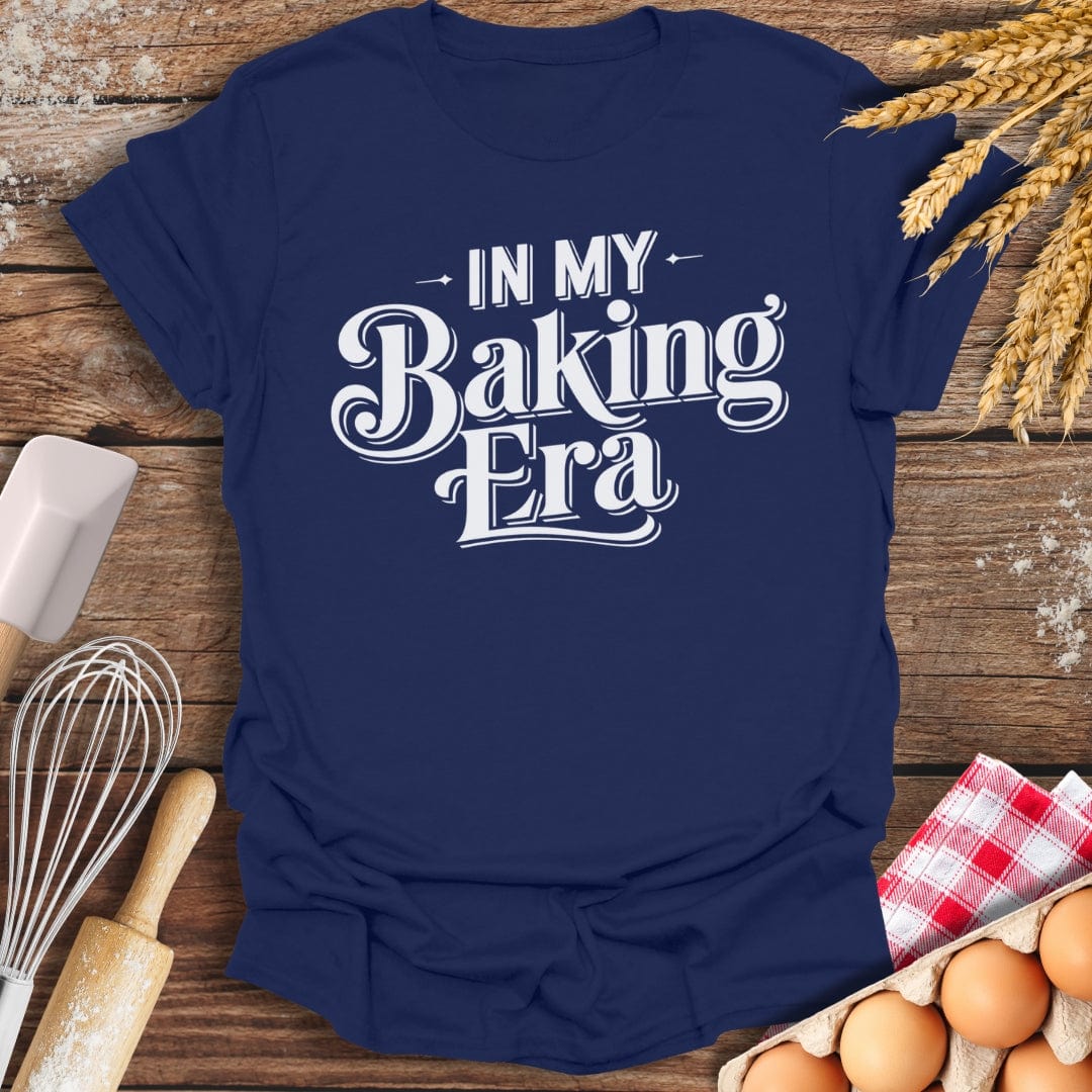 In My Baking Era T-Shirt Navy / S Baking Threads