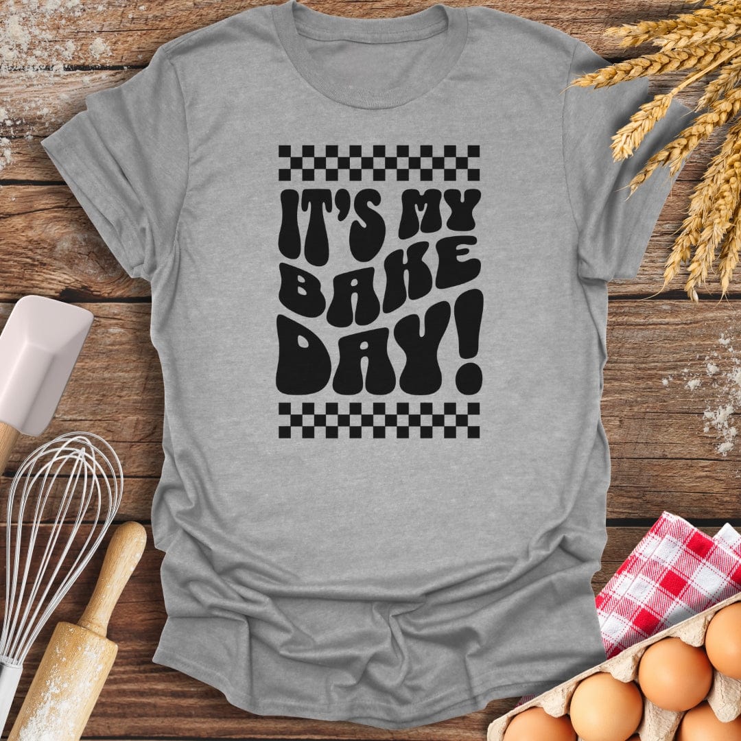 It‘s my Bake Day! T-Shirt Sport Grey / S Baking Threads