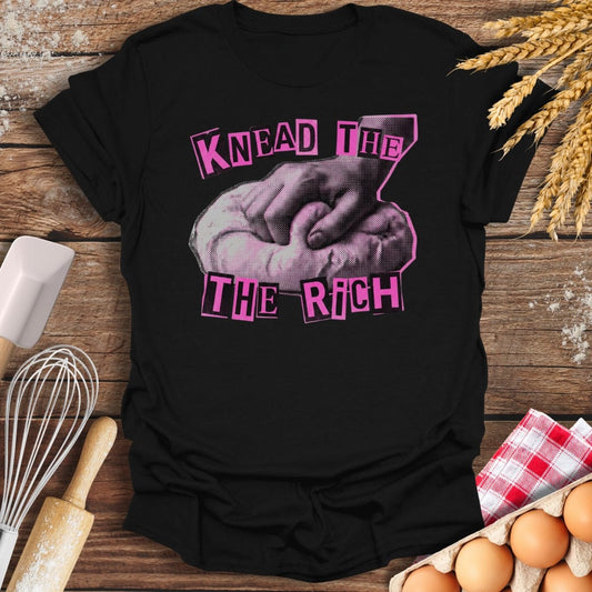 Knead The Rich T-Shirt Black / S Baking Threads