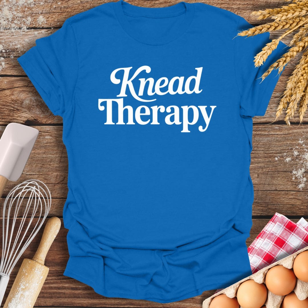 Knead Therapy T-Shirt Royal / S Baking Threads