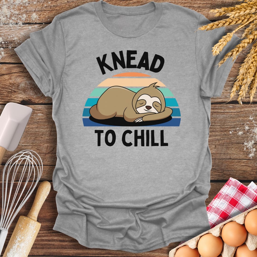 Knead To Chill T-Shirt Sport Grey / S Baking Threads