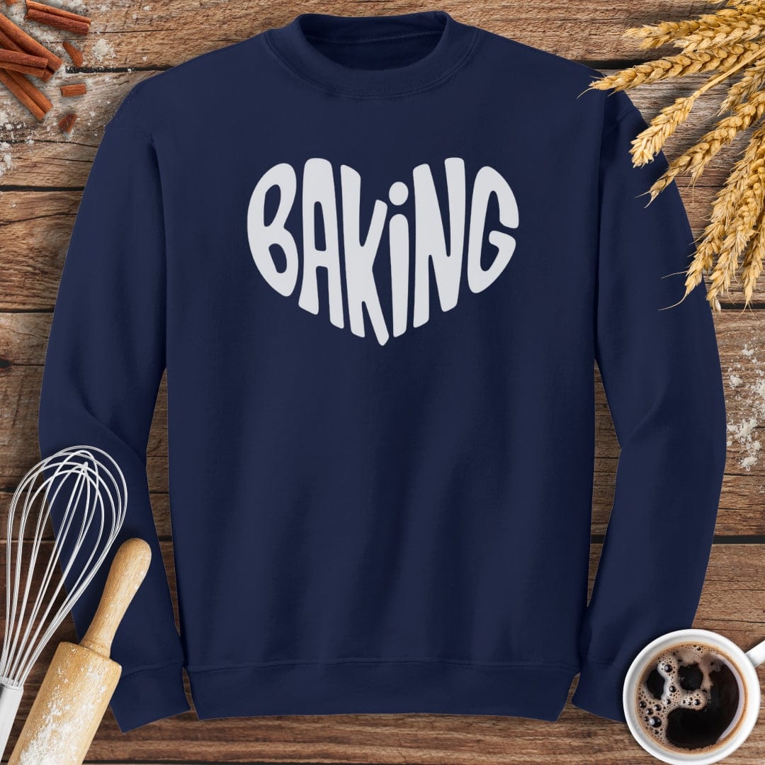 Love Baking Sweatshirt Baking Threads
