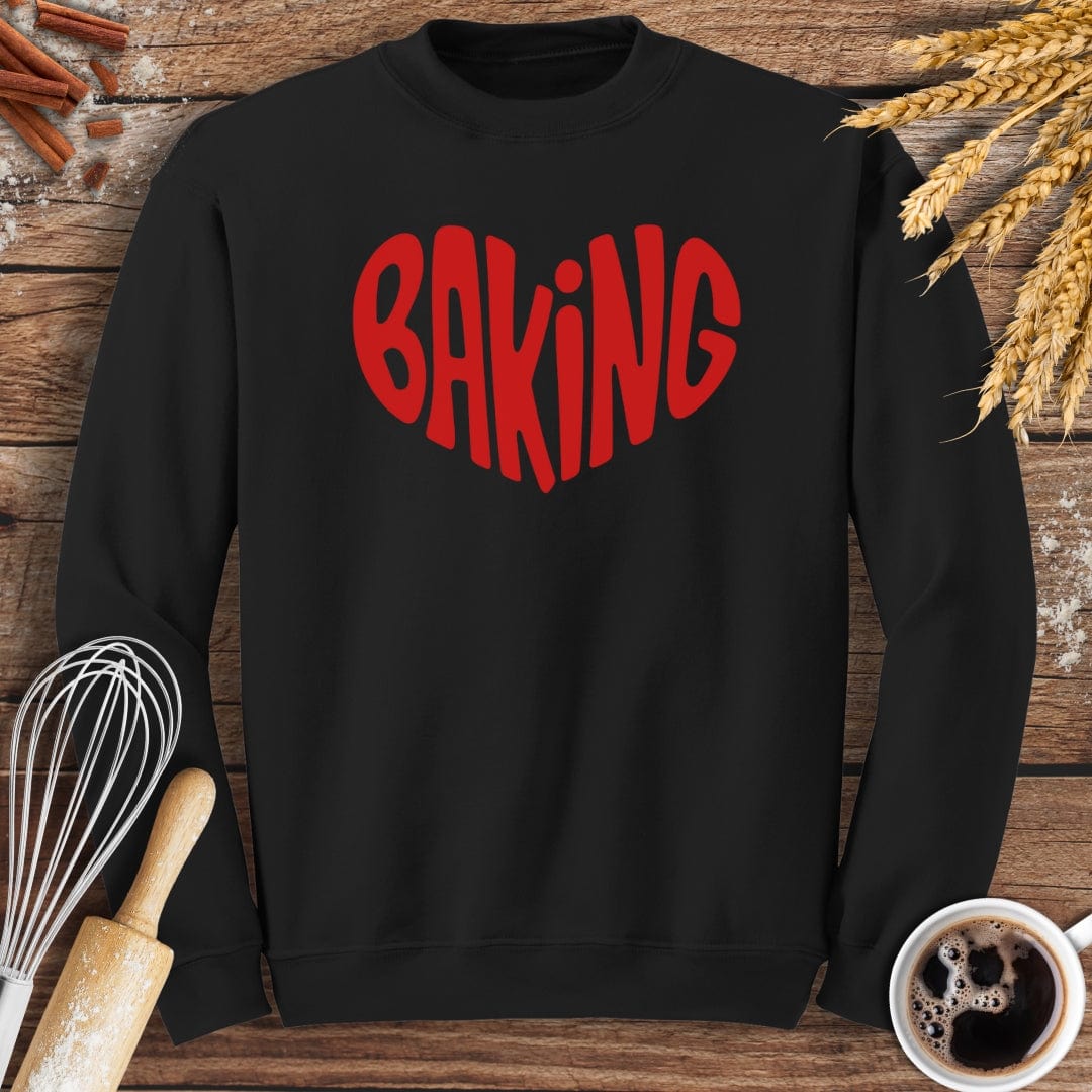 Love Baking Sweatshirt Baking Threads