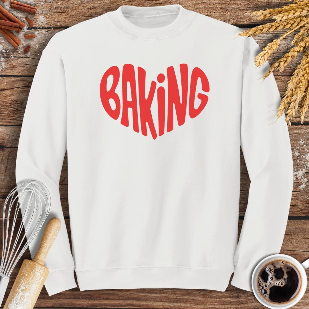 Love Baking Sweatshirt Baking Threads
