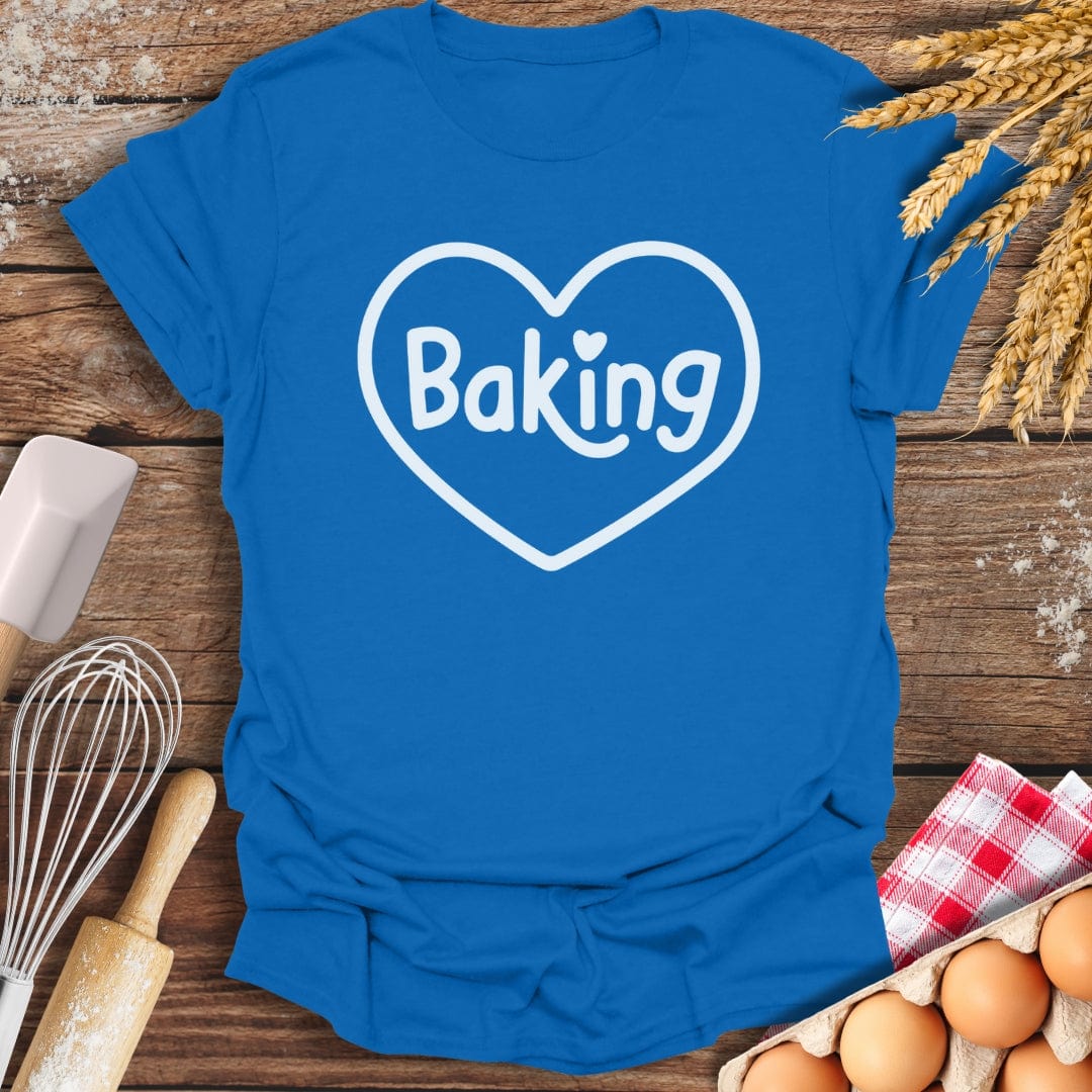 Love Baking T-Shirt Royal / S Baking Threads