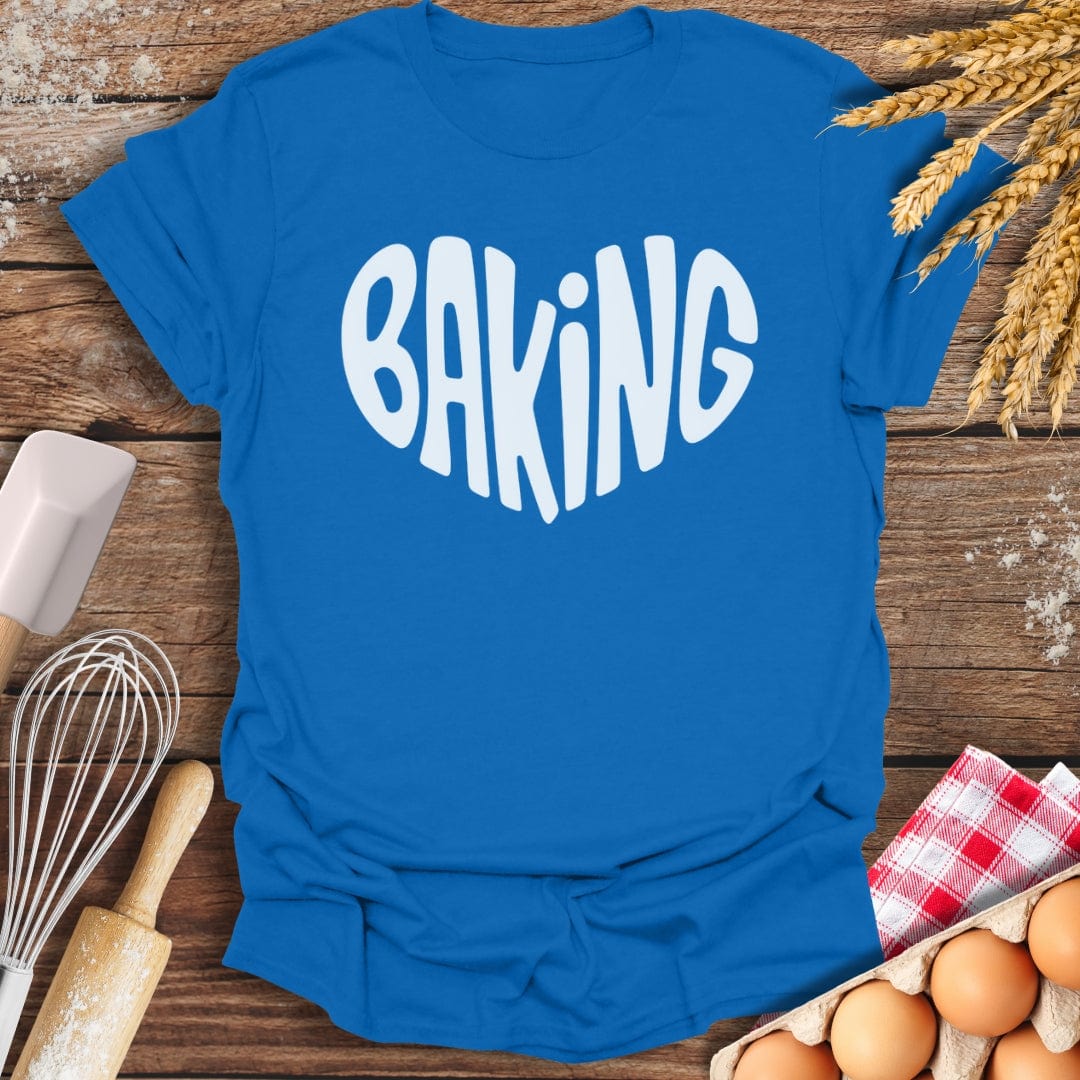 Love Baking T-Shirt Royal / S Baking Threads