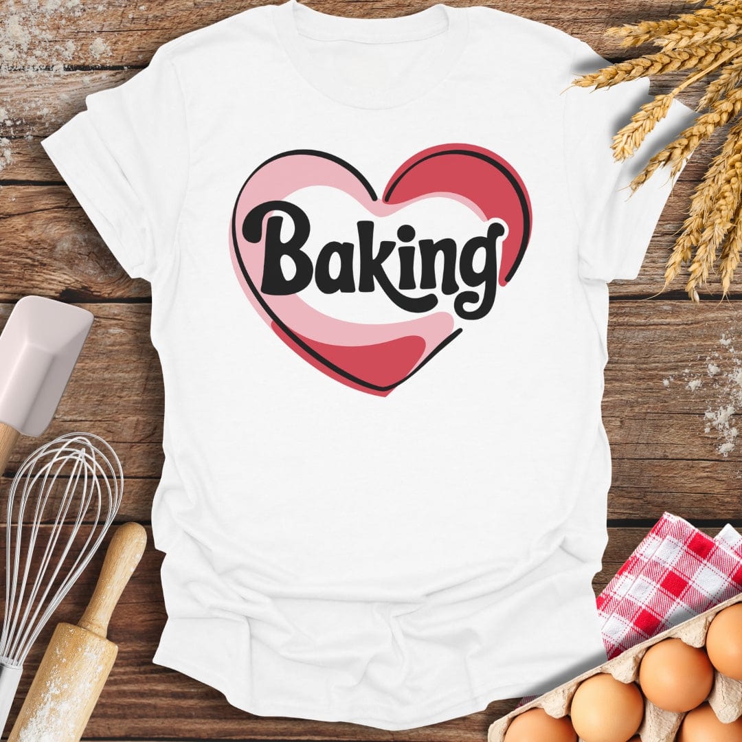 Love Baking T-Shirt White / S Baking Threads