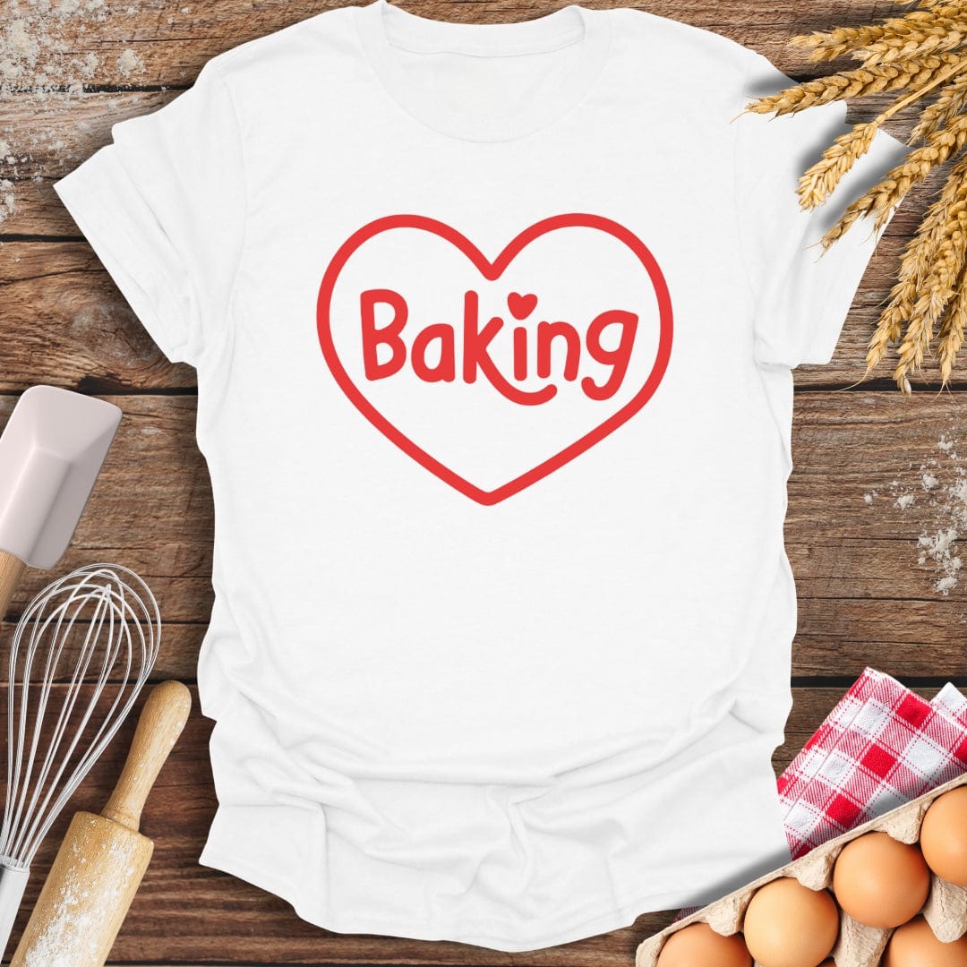 Love Baking T-Shirt White / S Baking Threads
