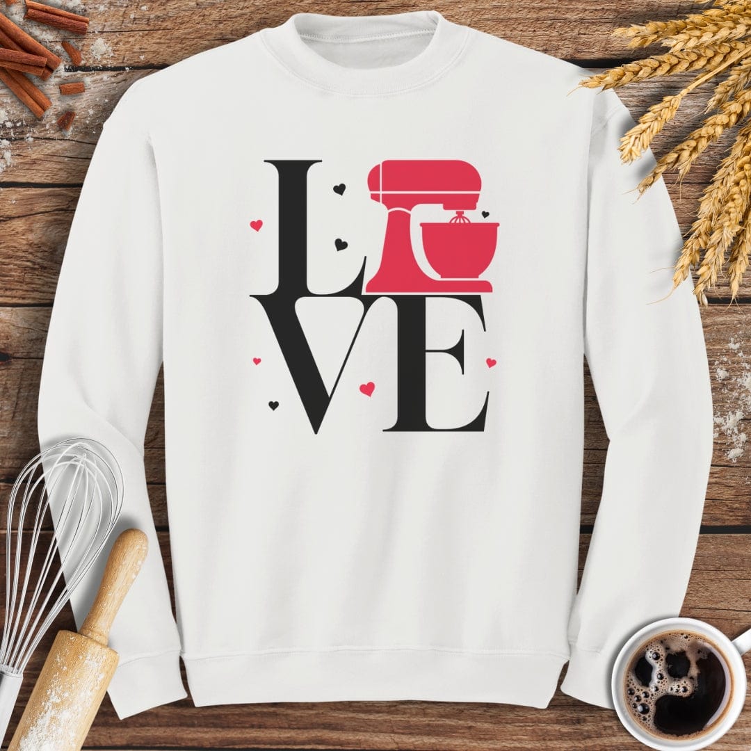 Love to Bake Sweatshirt Baking Threads