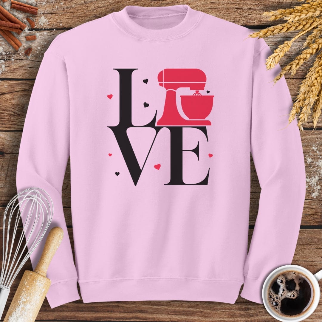 Love to Bake Sweatshirt Baking Threads