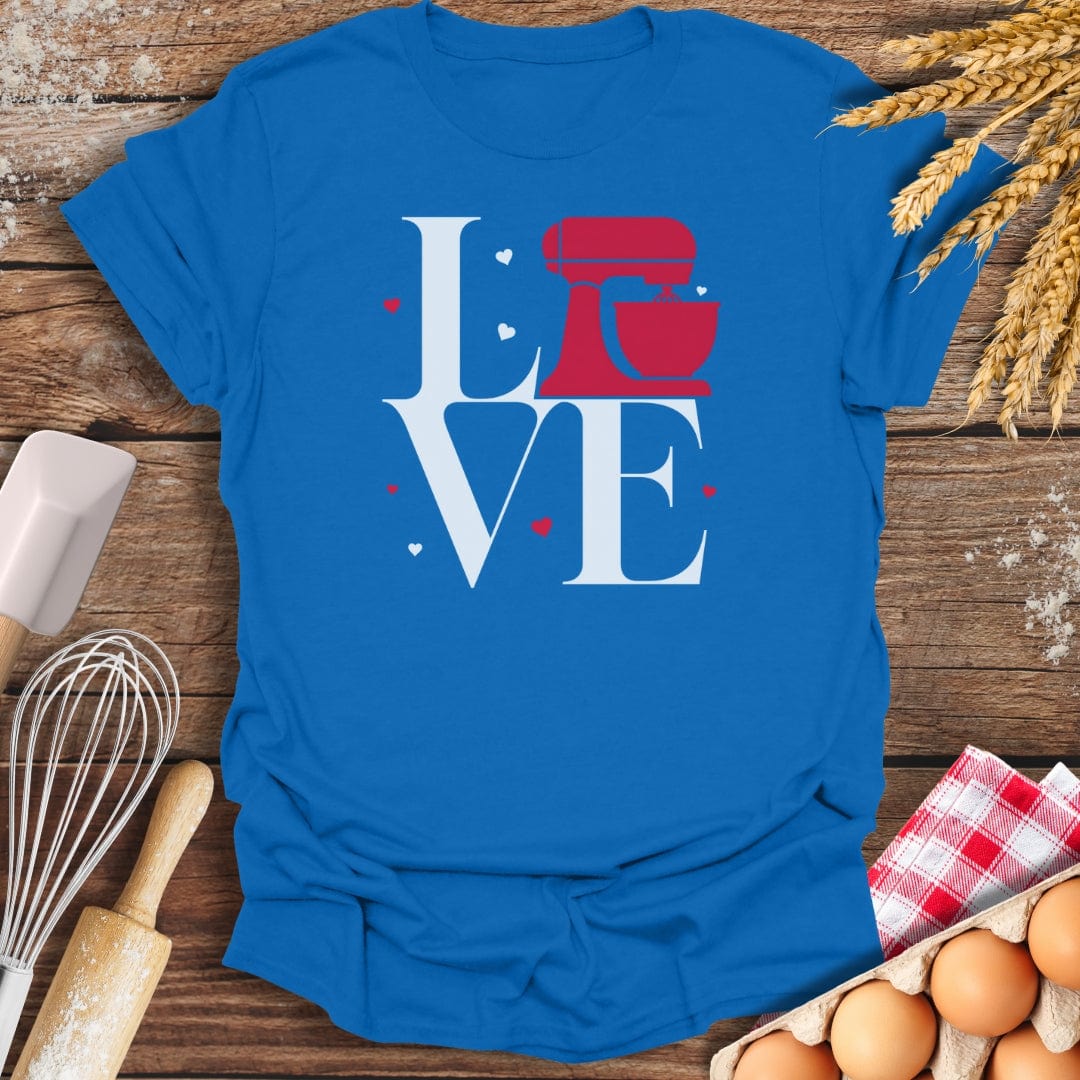 Love to Bake T-Shirt Royal / S Baking Threads