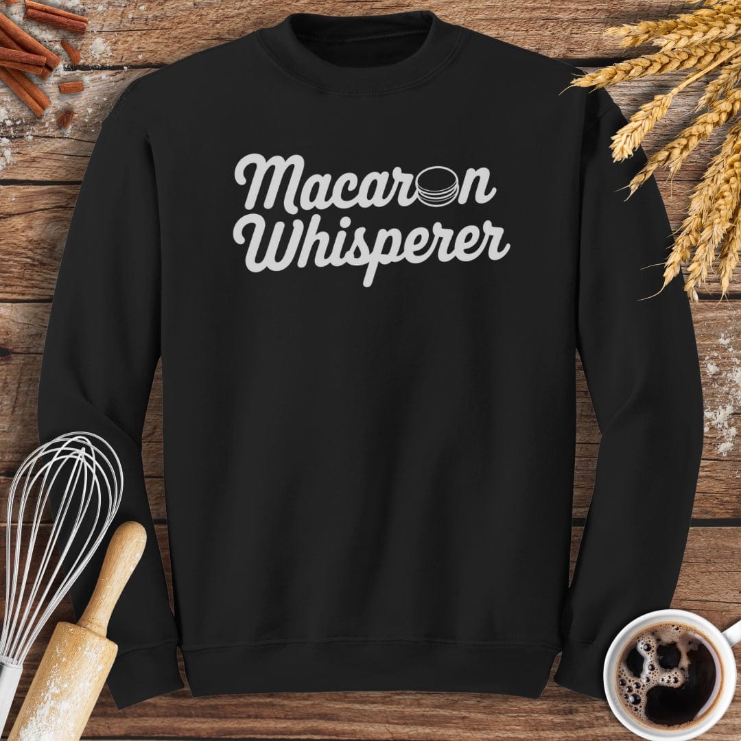 Macaron Whisperer Sweatshirt Baking Threads