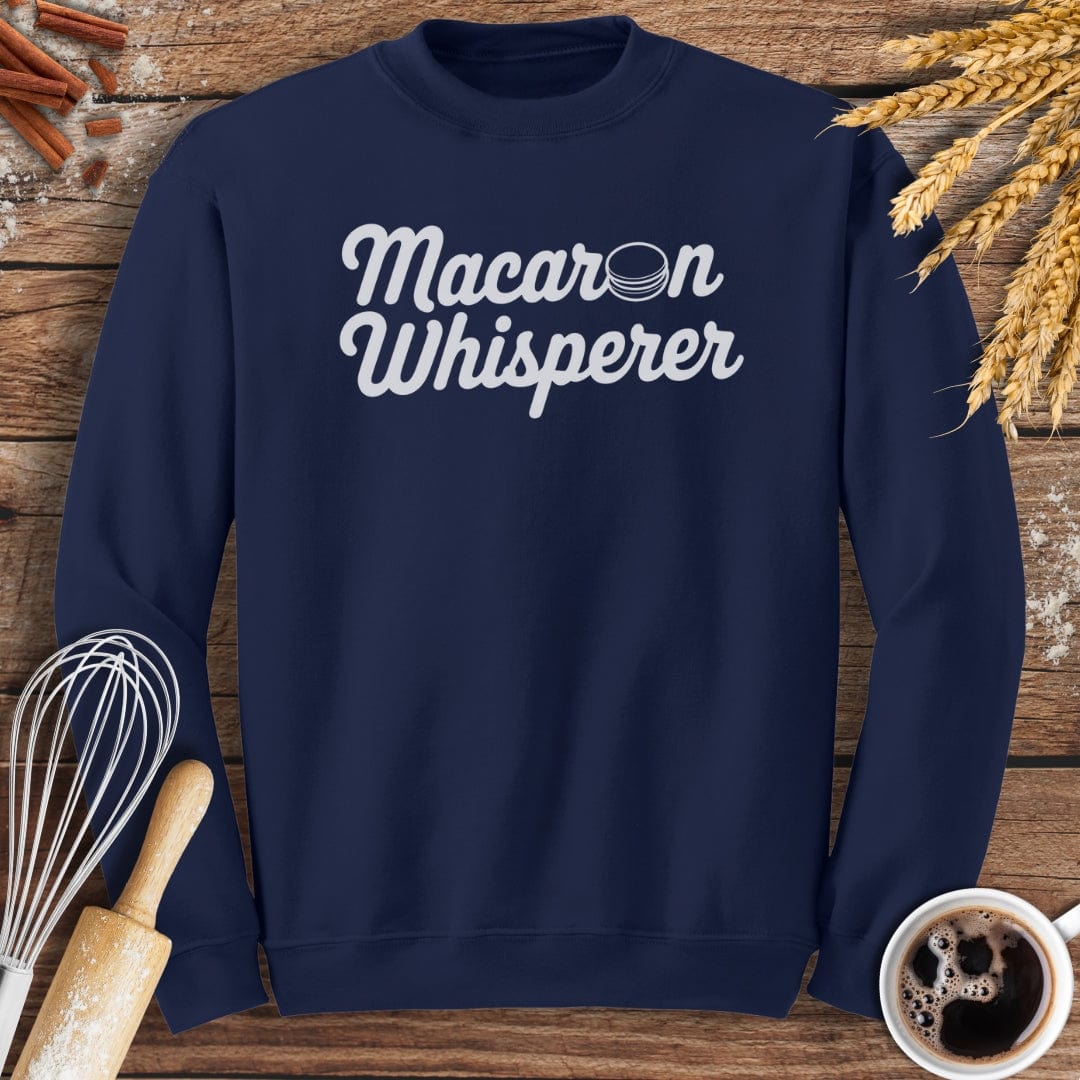 Macaron Whisperer Sweatshirt Baking Threads