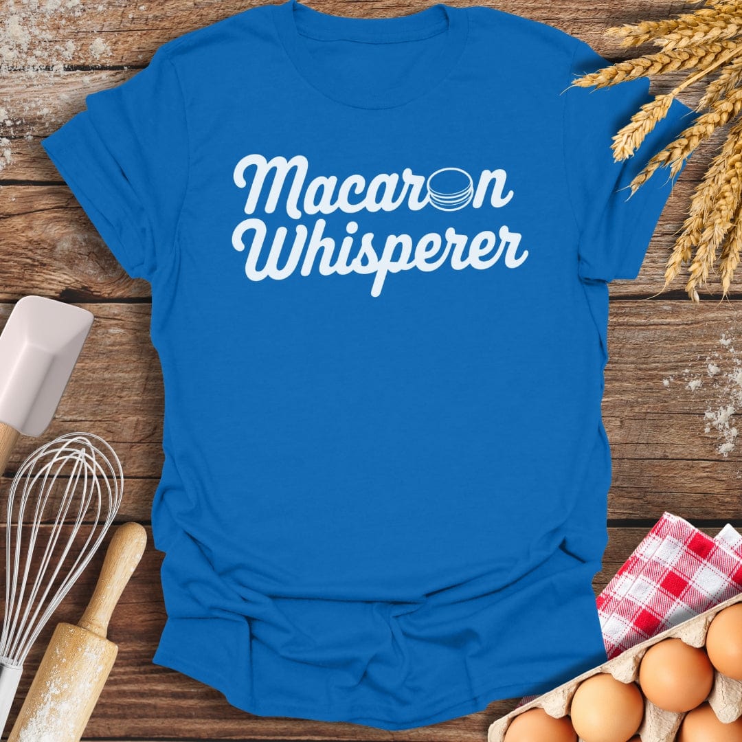 Macaron Whisperer T-Shirt Royal / S Baking Threads