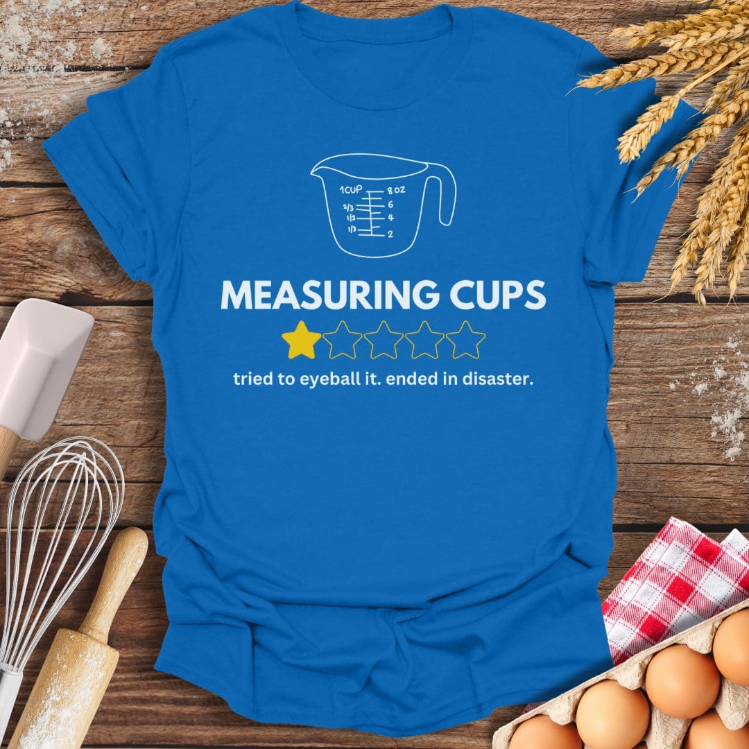 Measuring Cups: 1 Star Review T-Shirt Royal / S Baking Threads