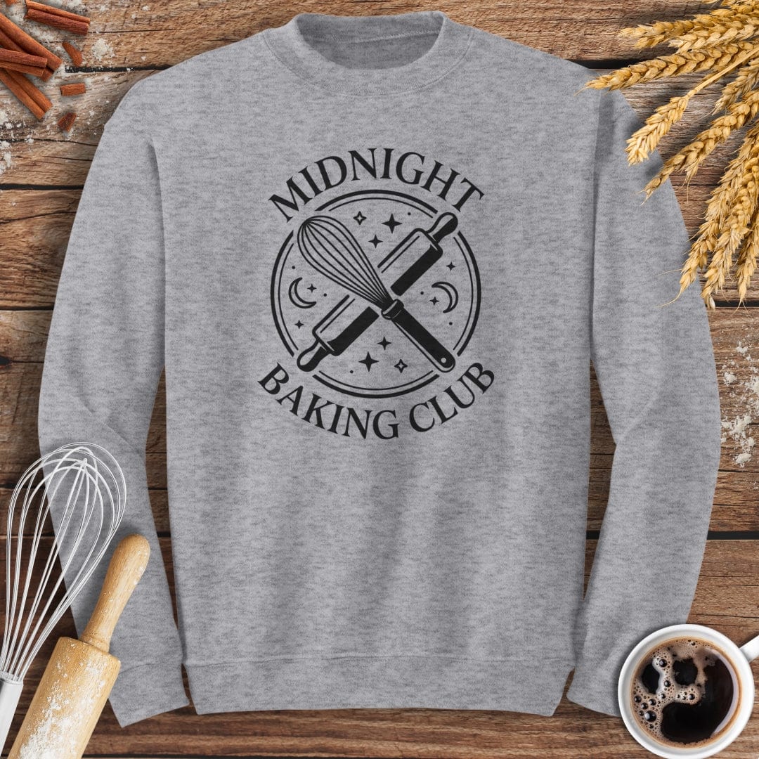 Midnight Baking Club Sweatshirt Baking Threads