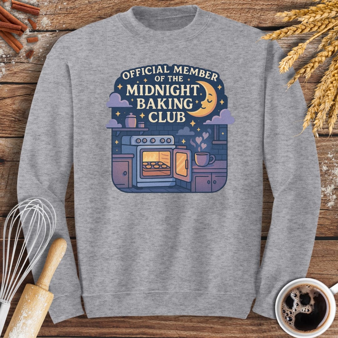 Midnight Baking Club Sweatshirt Baking Threads