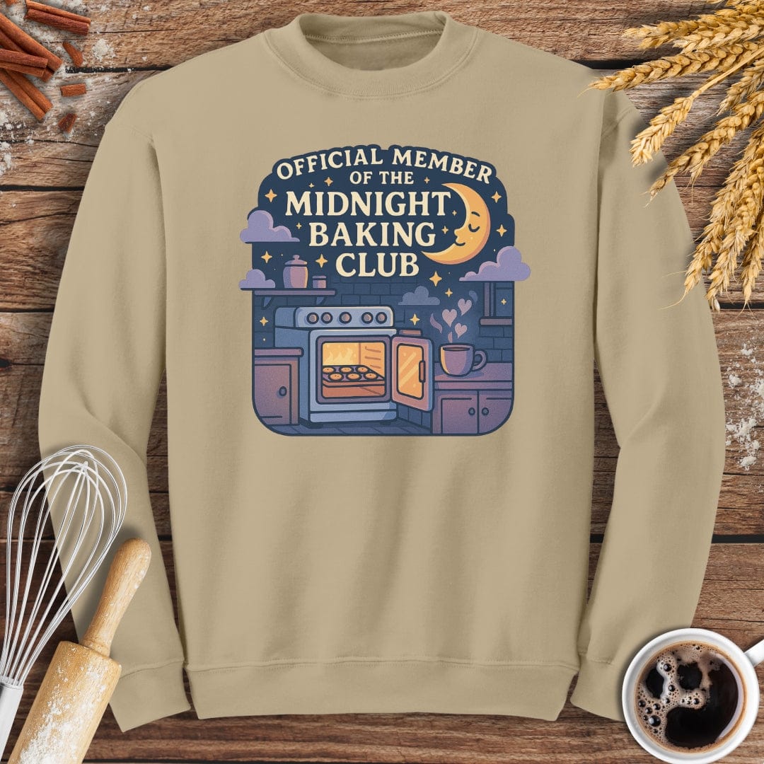 Midnight Baking Club Sweatshirt Baking Threads