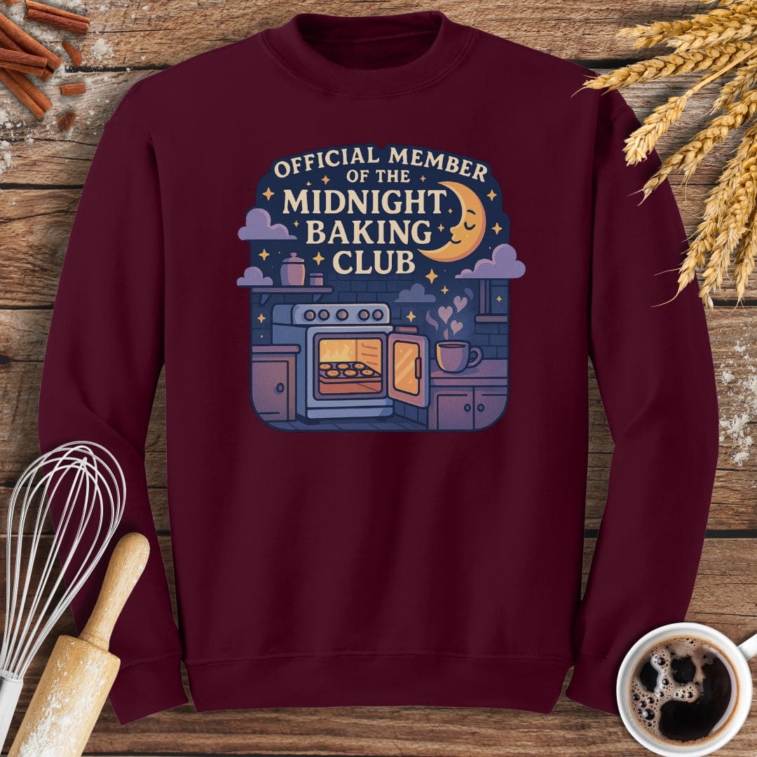 Midnight Baking Club Sweatshirt Baking Threads