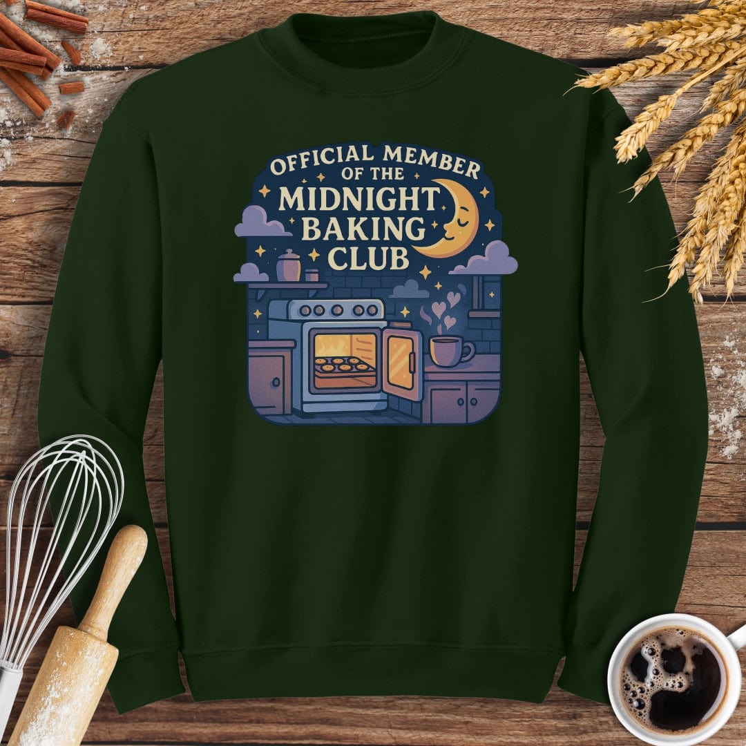 Midnight Baking Club Sweatshirt Baking Threads