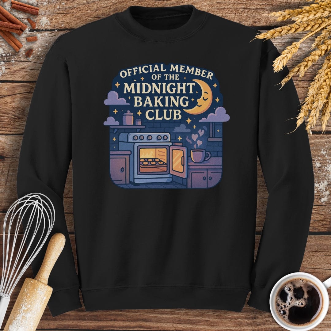 Midnight Baking Club Sweatshirt Baking Threads
