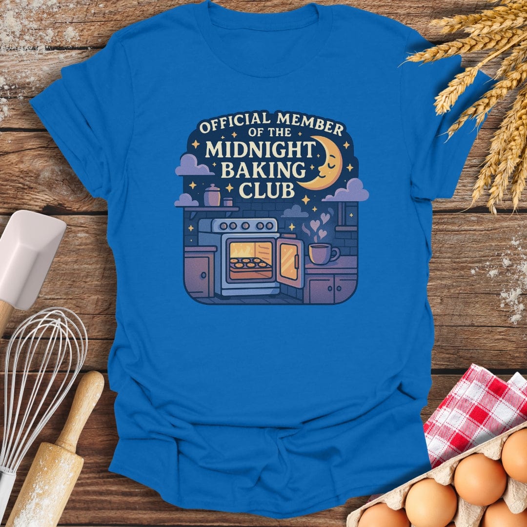 Midnight Baking Club T-Shirt Royal / S Baking Threads