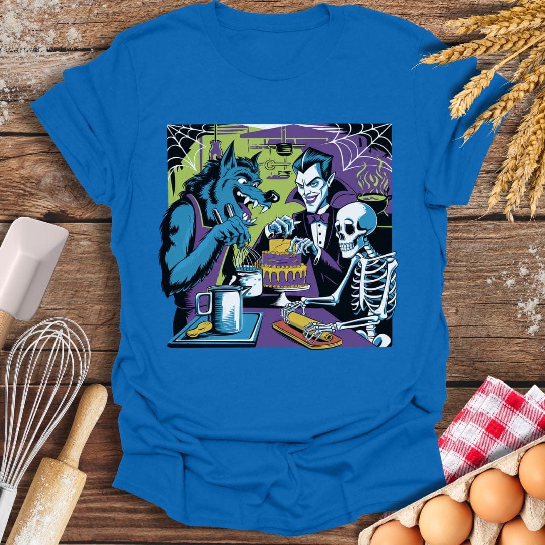 Monster's Bake Off T-Shirt Royal / S Baking Threads