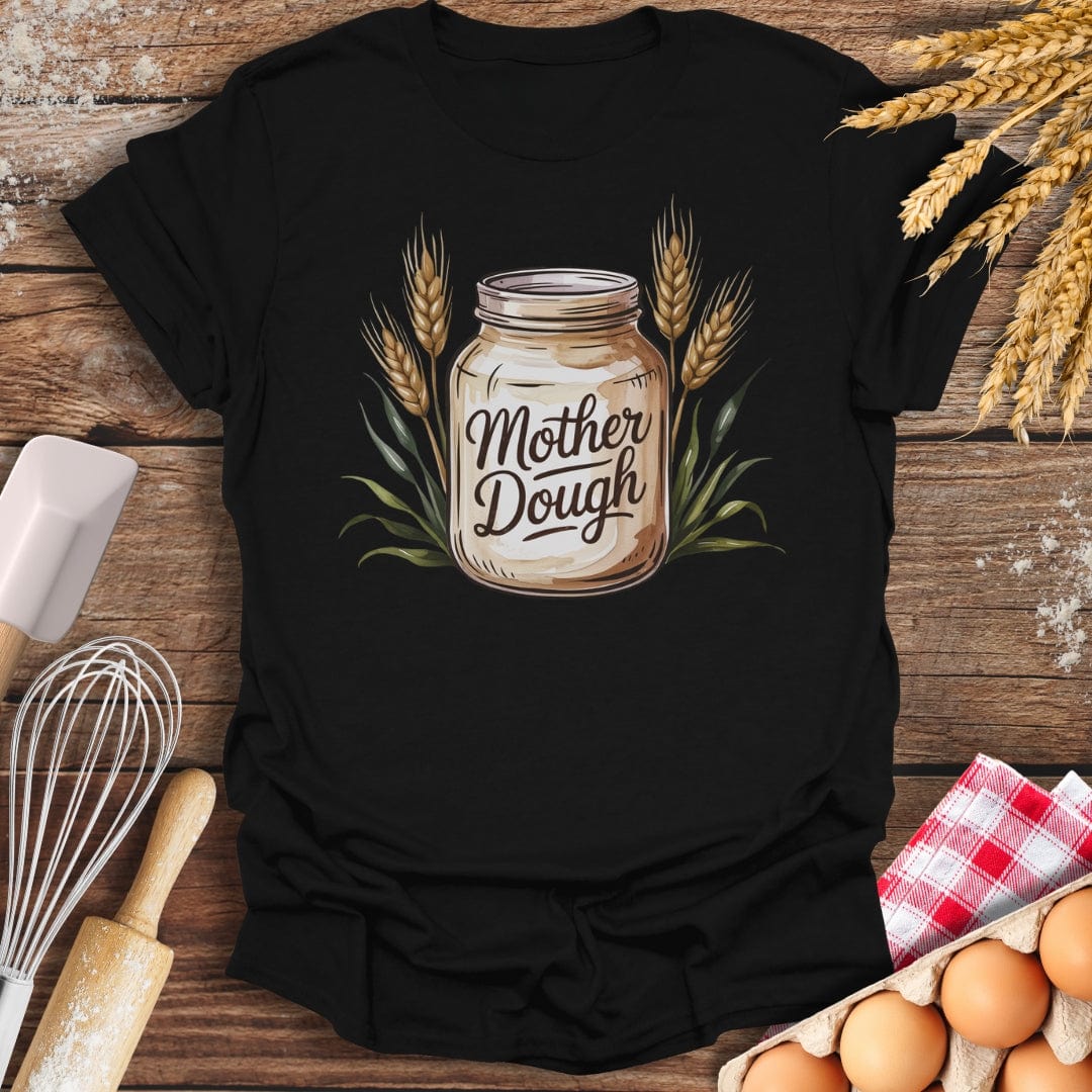 Mother Dough T-Shirt Black / S Baking Threads