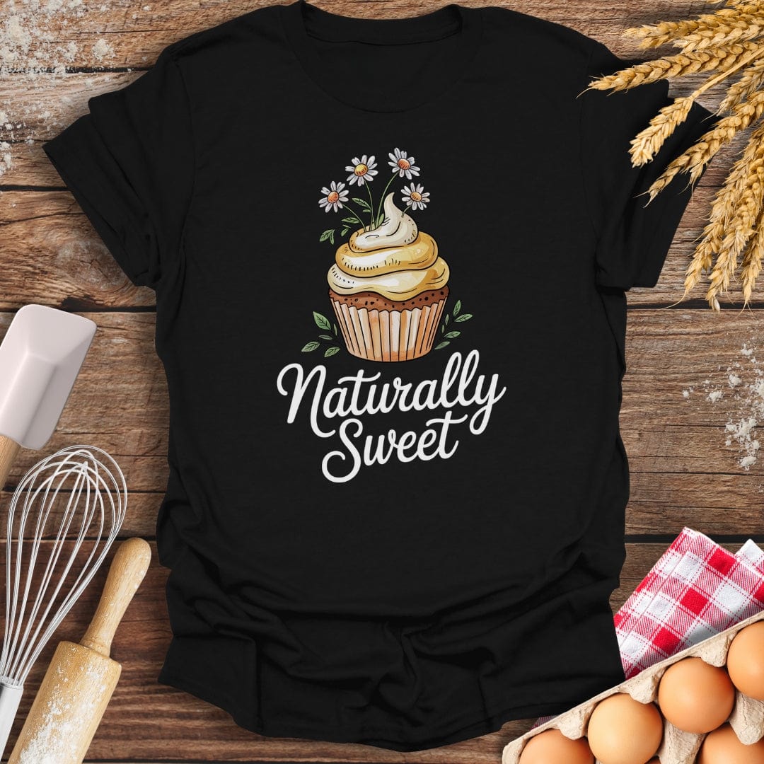 Naturally Sweet T-Shirt Black / S Baking Threads