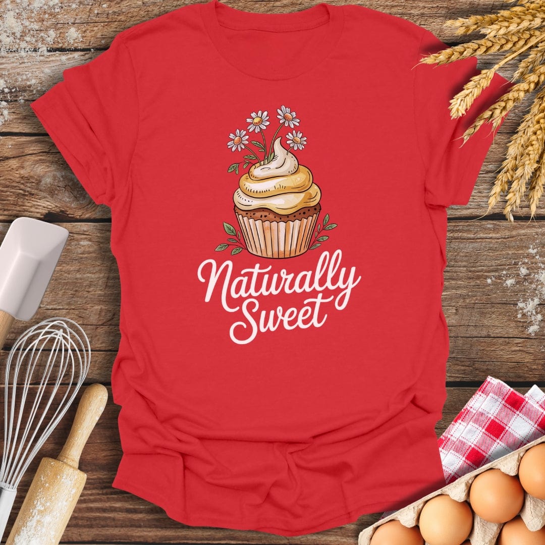 Naturally Sweet T-Shirt Red / S Baking Threads