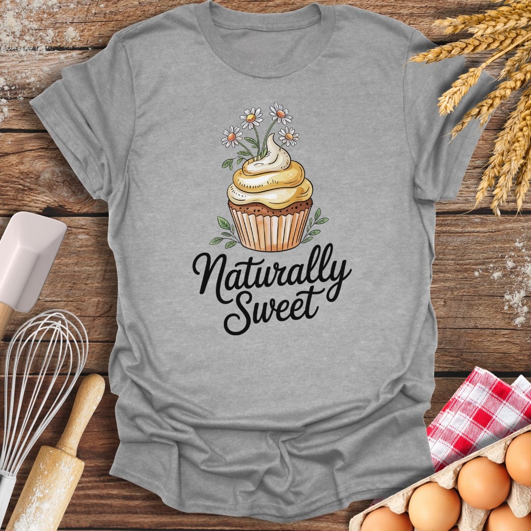 Naturally Sweet T-Shirt Sport Grey / S Baking Threads