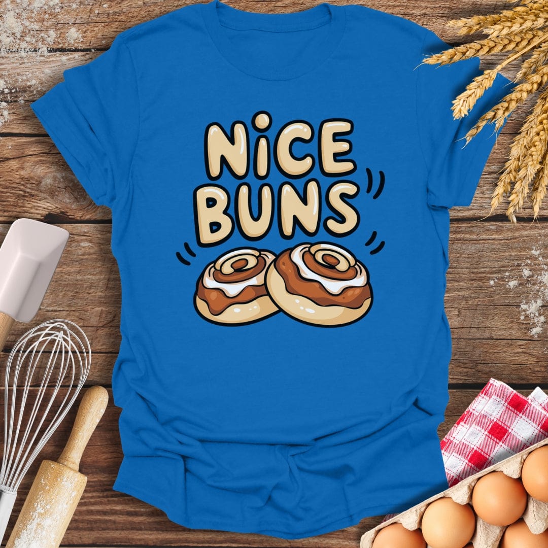 Nice Buns T-Shirt Royal / S Baking Threads