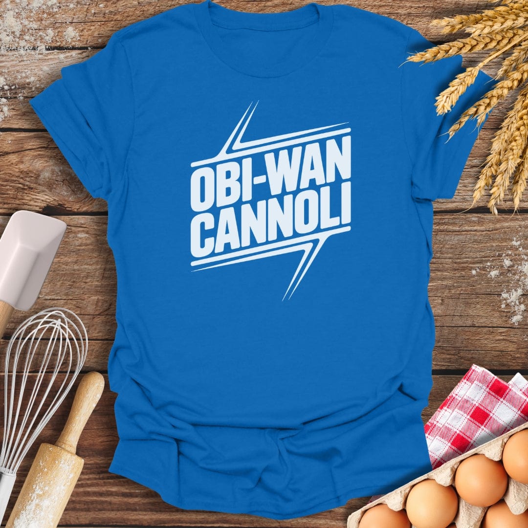 Obi-Wan Cannoli T-Shirt Royal / S Baking Threads