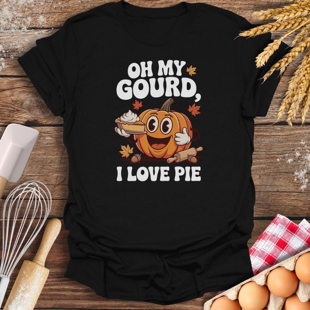 Oh My Gourd T-Shirt Black / S Baking Threads