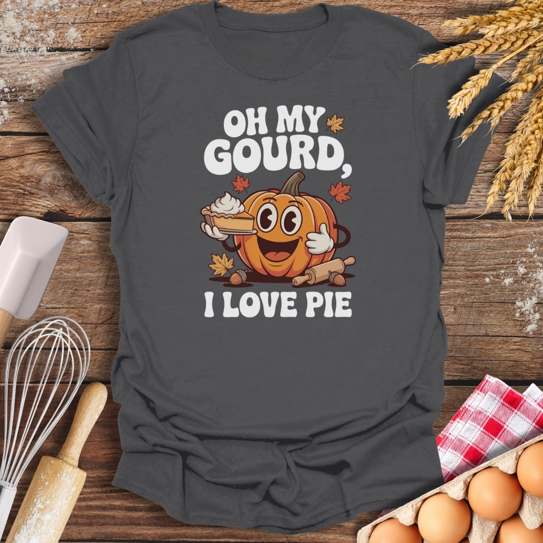 Oh My Gourd T-Shirt Charcoal / S Baking Threads