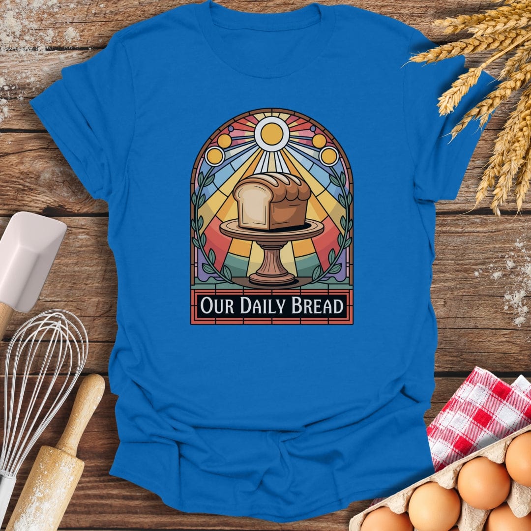 Our Daily Bread T-Shirt Royal / S Baking Threads