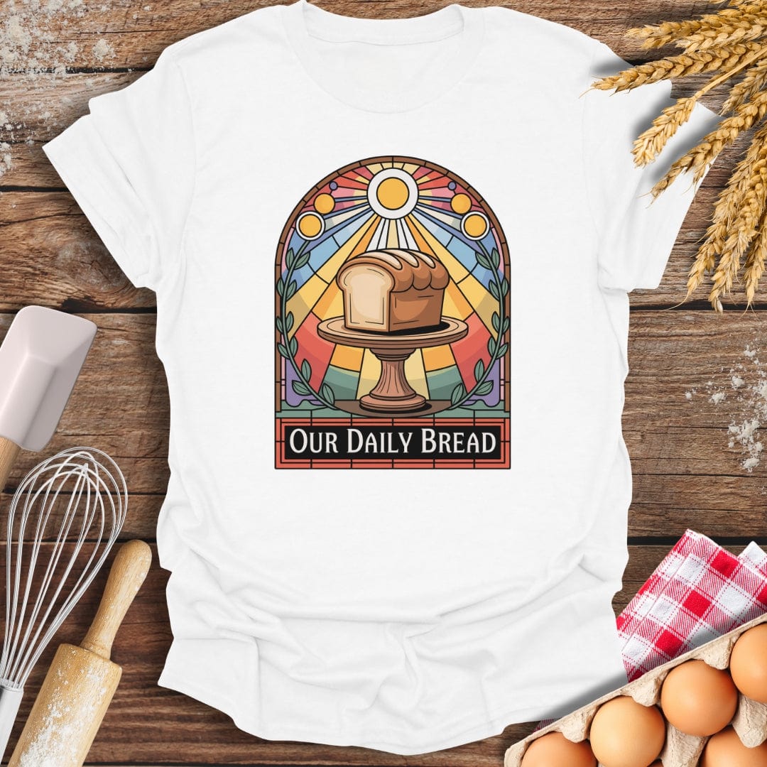 Our Daily Bread T-Shirt White / S Baking Threads