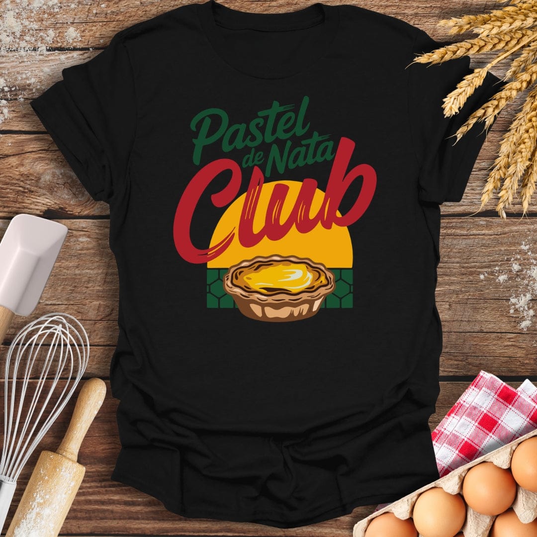 Pastel de Nata Club T-Shirt Black / S Baking Threads