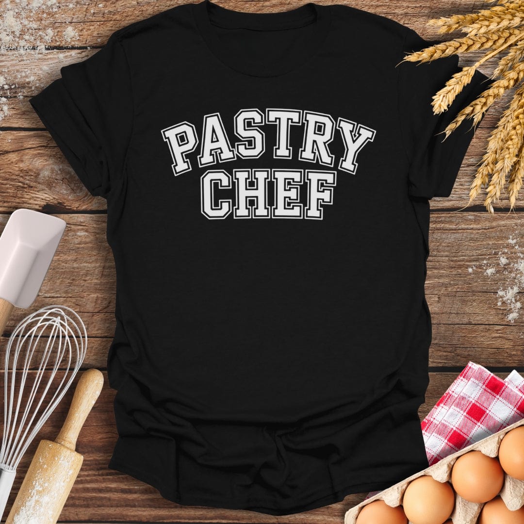 Pastry Chef T-Shirt Black / S Baking Threads