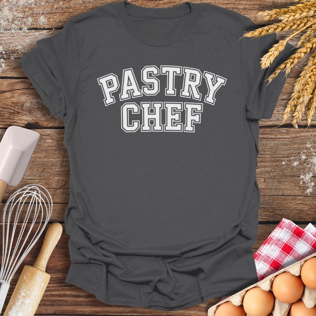 Pastry Chef T-Shirt Charcoal / S Baking Threads