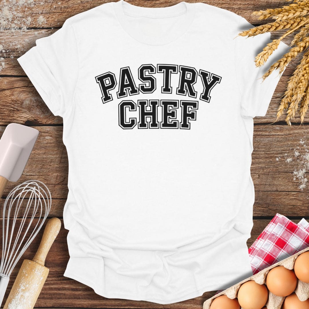 Pastry Chef T-Shirt White / S Baking Threads