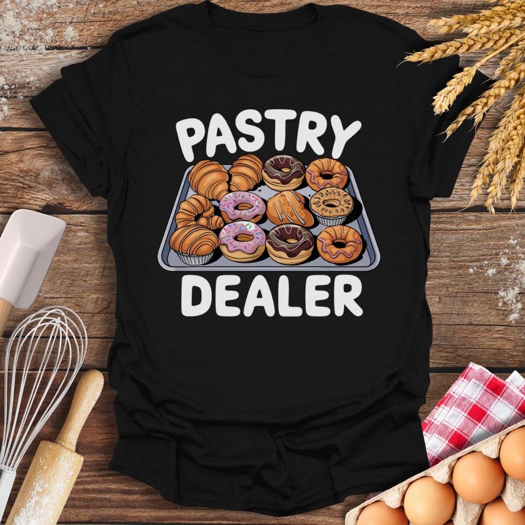 Pastry Dealer T-Shirt Black / S Baking Threads