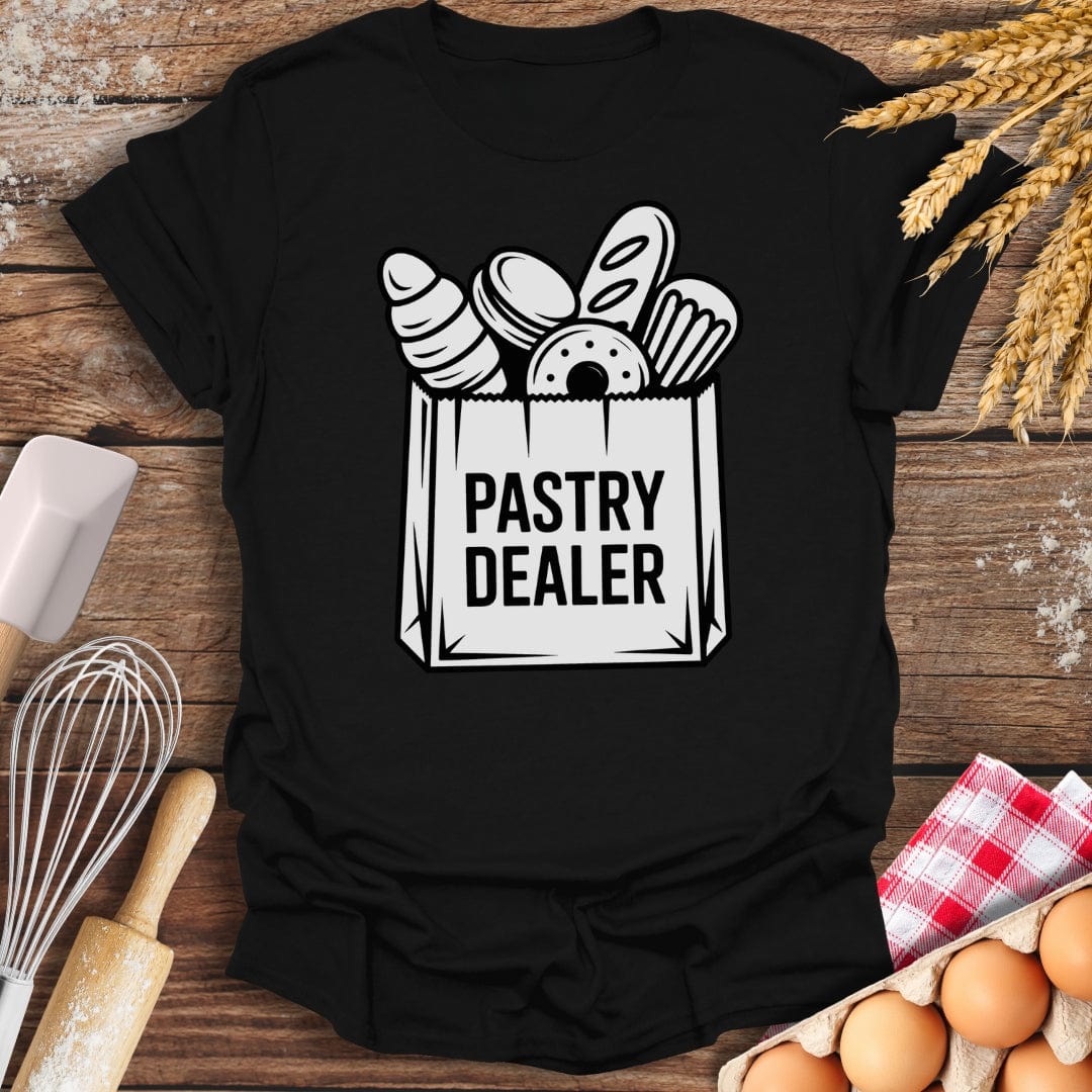 Pastry Dealer T-Shirt Black / S Baking Threads