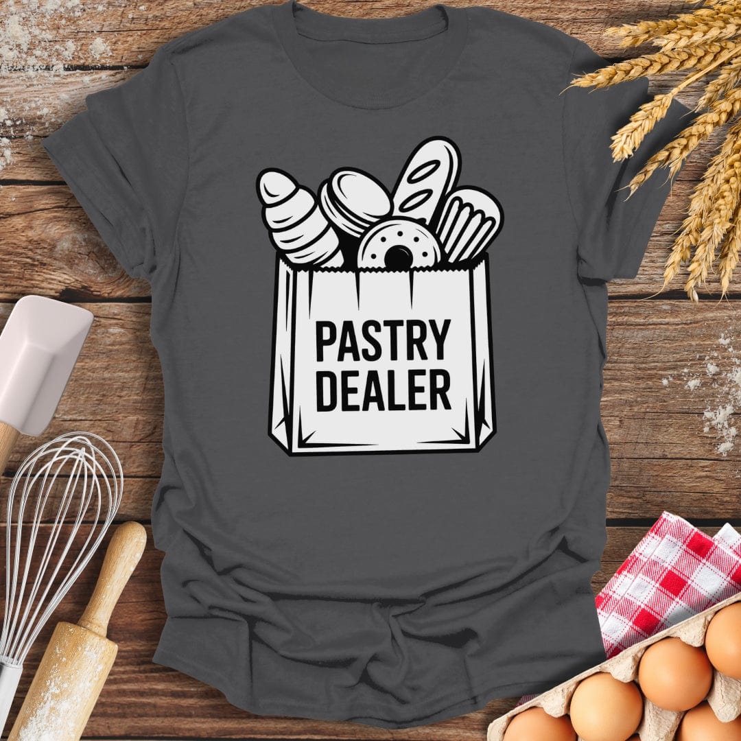 Pastry Dealer T-Shirt Charcoal / S Baking Threads