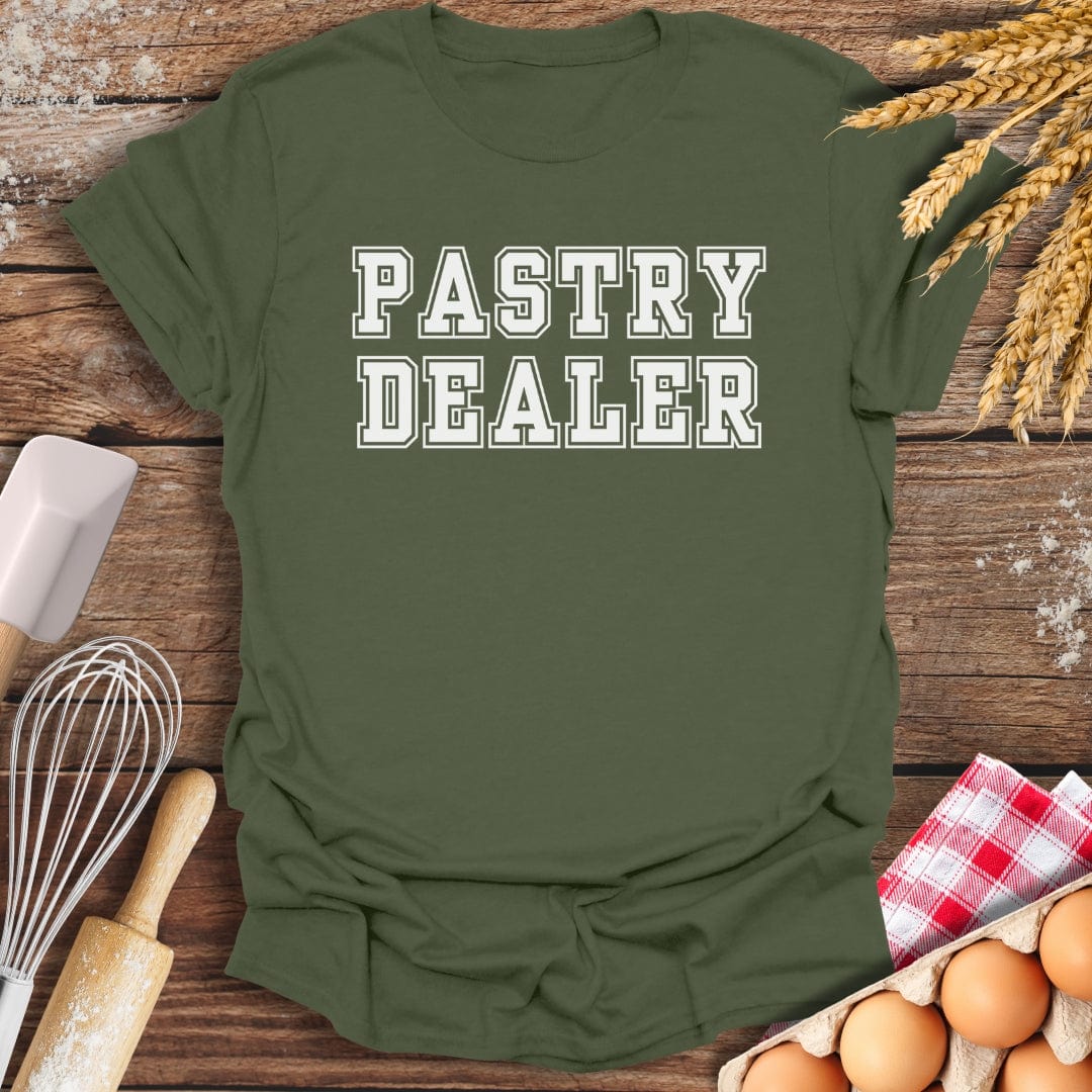 Pastry Dealer T-Shirt Military Green / S Baking Threads