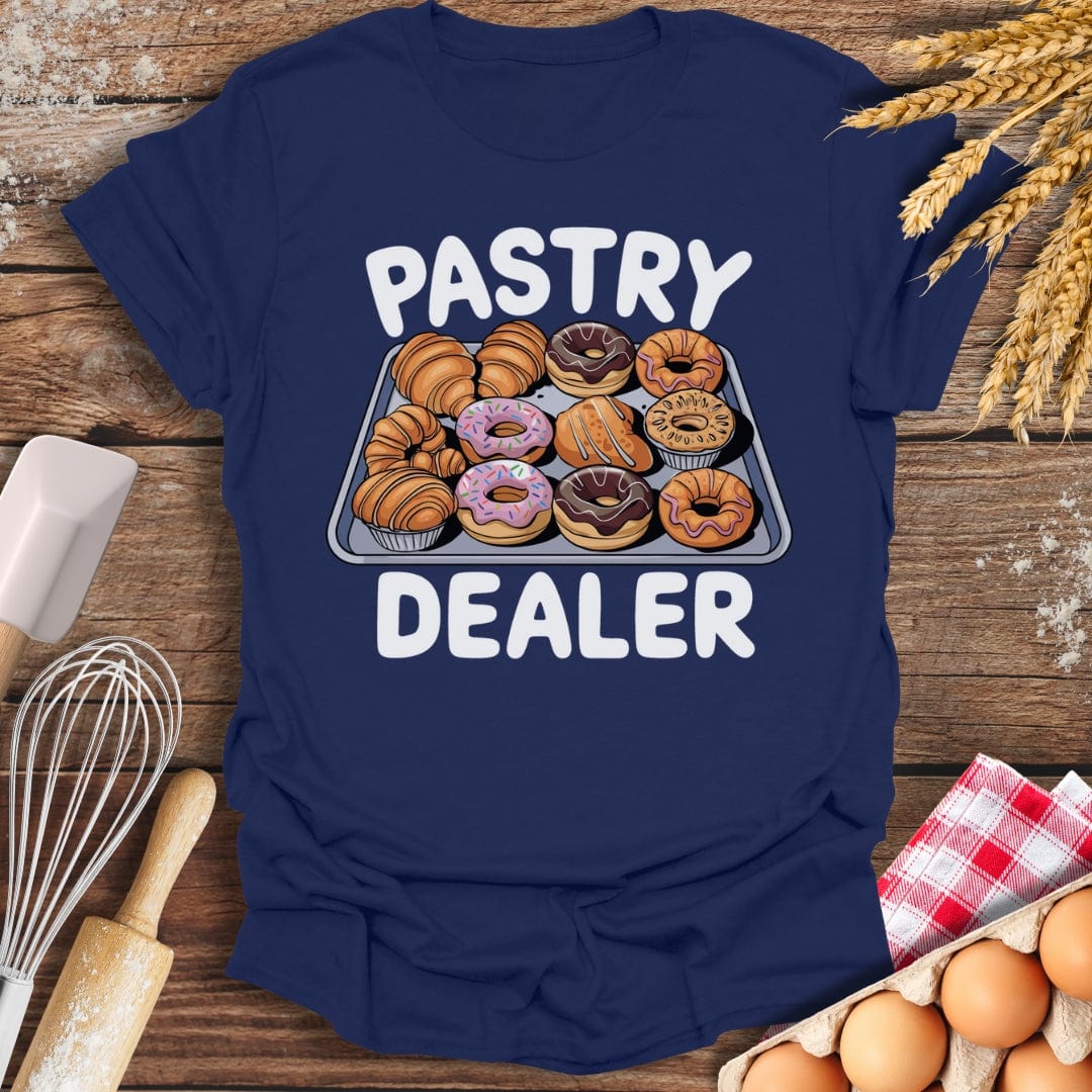 Pastry Dealer T-Shirt Navy / S Baking Threads